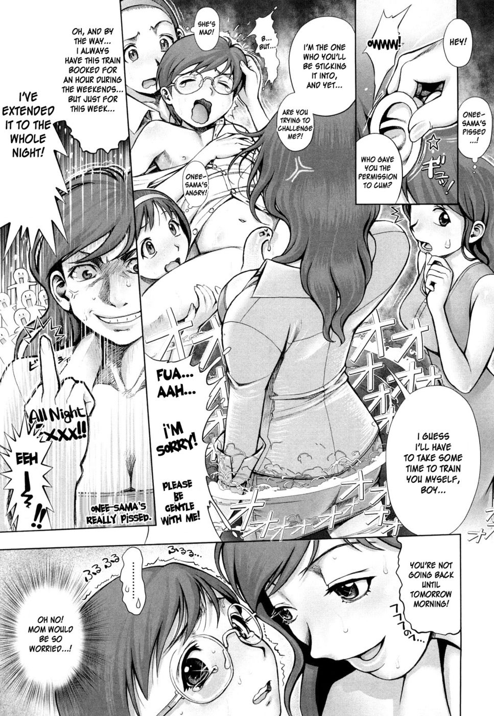 Hentai Manga Comic-Rush Hour XXX-Chapter 2 -Xxx all night long in a rush hour train-9